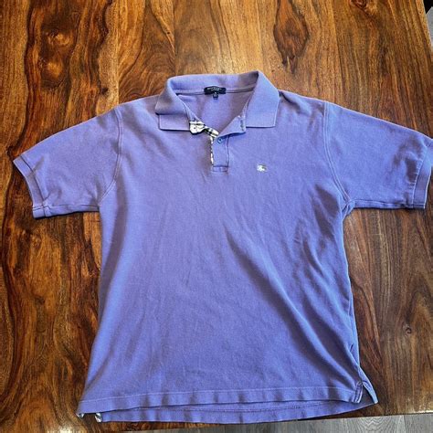 lavender burberry shirt